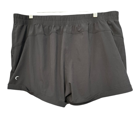 Zyia Active Black Drawstring Shorts Size XXXL - Picture 2 of 5